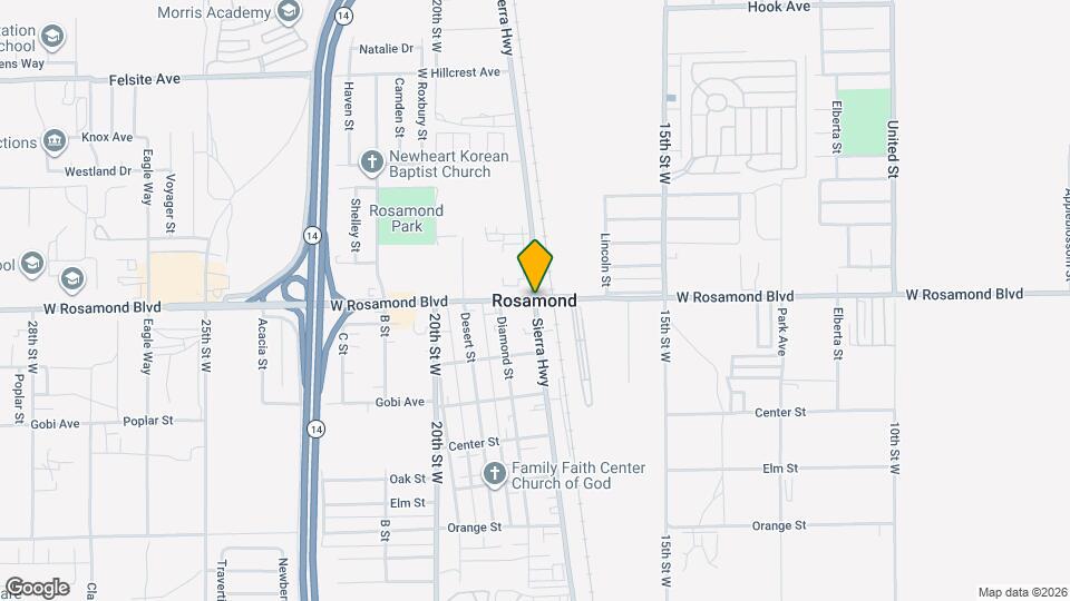 3421 Andrew Ave Map and Location Details