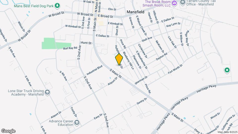 526 Berryhill Dr Map and Location Details