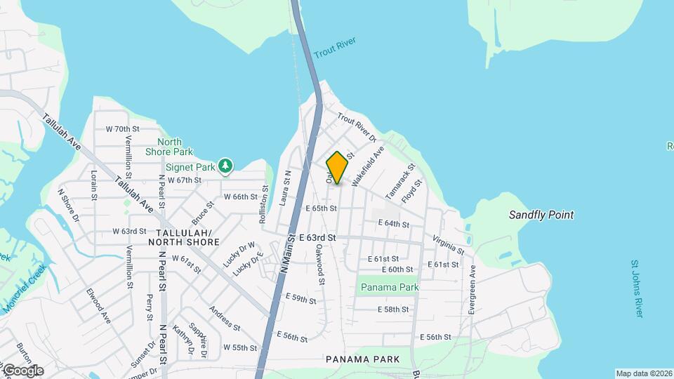 7544 Wilder Ave Map and Location Details
