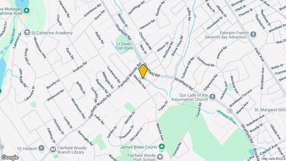 1442 Melville Ave, Unit 1442 Melville Ave Map and Location Details
