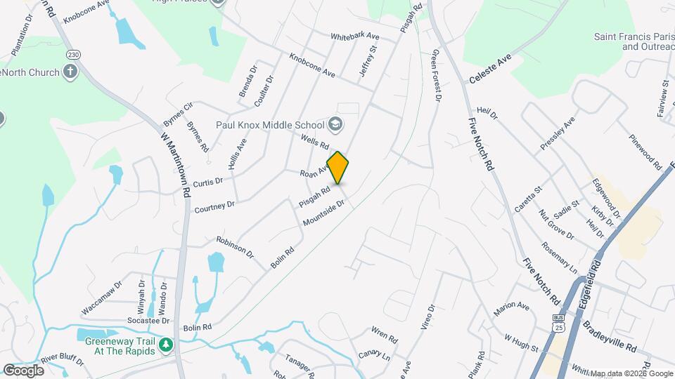 1835 Pisgah Rd Map and Location Details