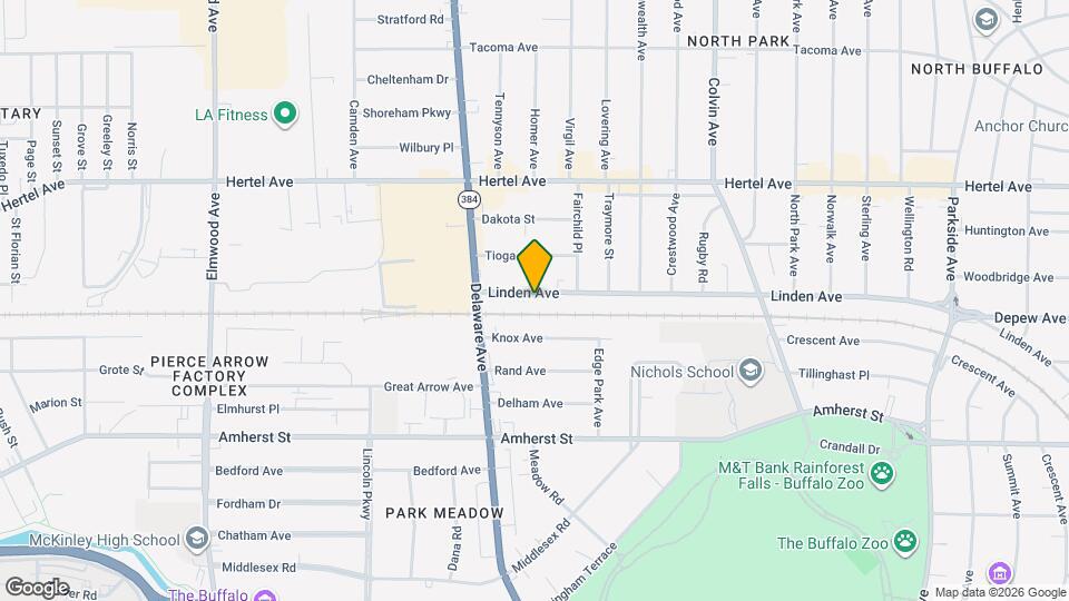 620 Linden Ave Map and Location Details