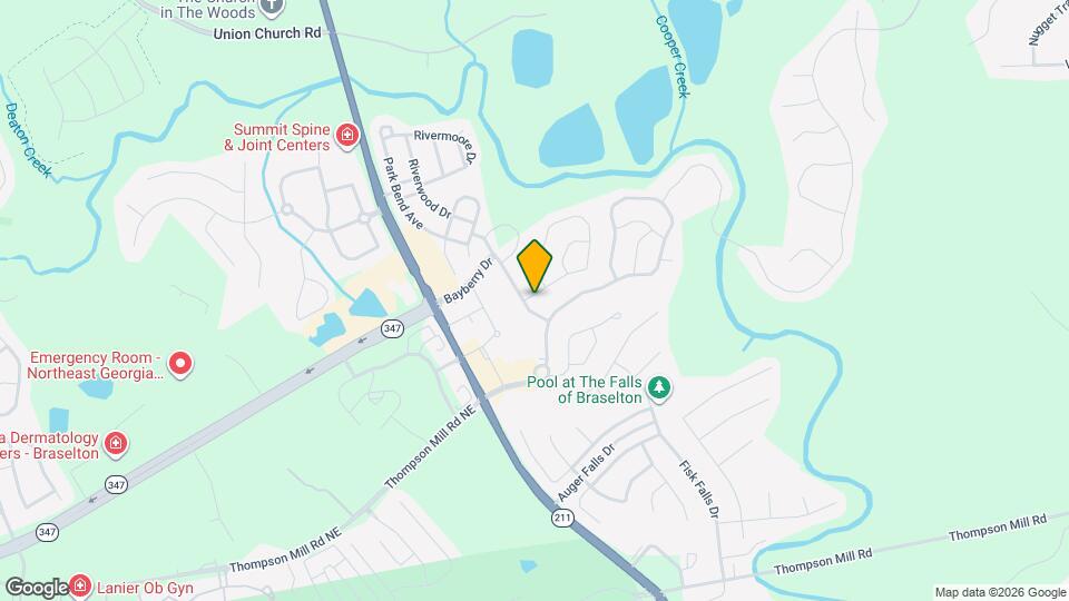 6415 White Walnut Way Mapa y Detalles de la Ubicación