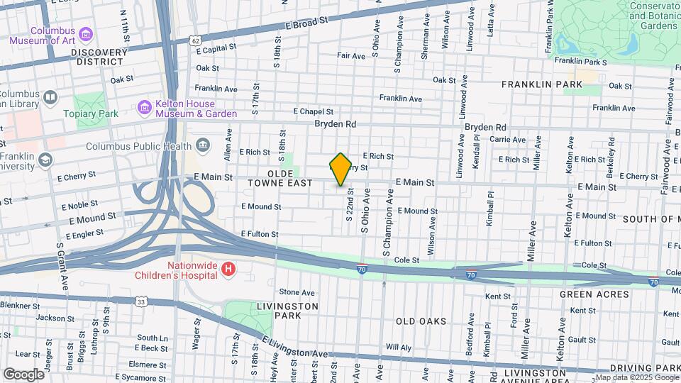 996-1006 Mcallister Ave Map and Location Details