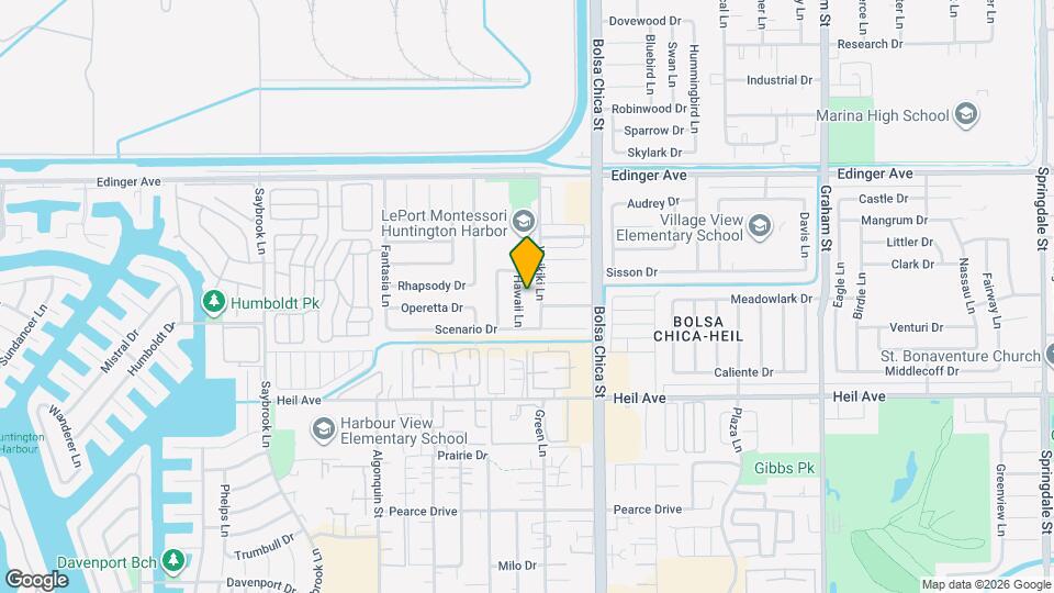 16262 Hawaii Ln Map and Location Details