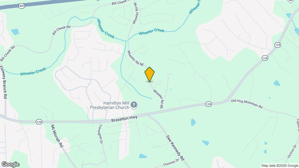 5729 Wheeler Ridge Rd Map and Location Details