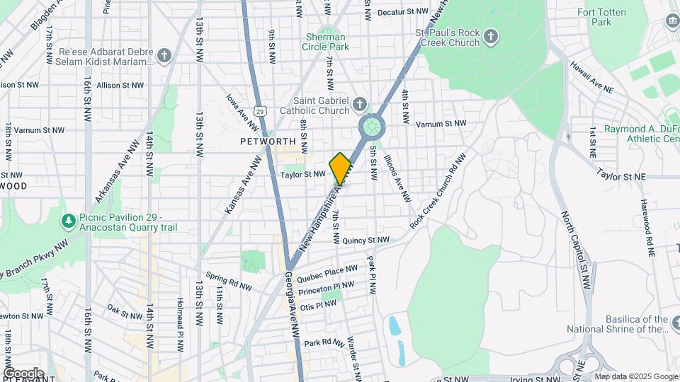 4005 New Hampshire Ave NW Map and Location Details
