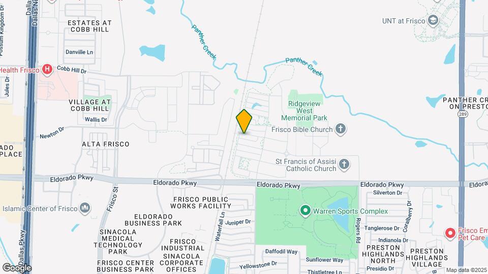 7245 Sprangletop St Map and Location Details