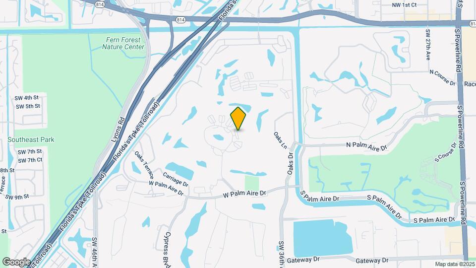 3850 Oaks Clubhouse Dr Map and Location Details