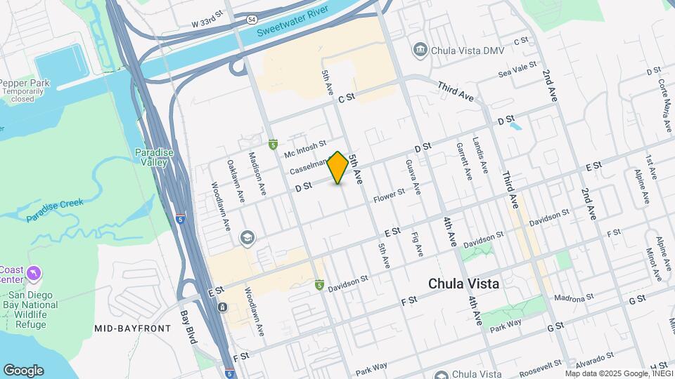 118 Cedar Ave Map and Location Details