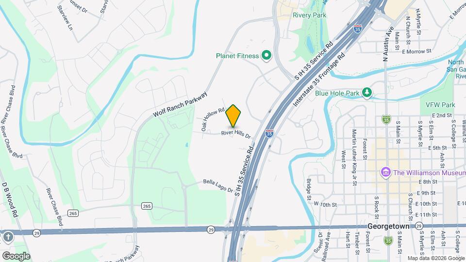 148 River Hills Dr Map and Location Details