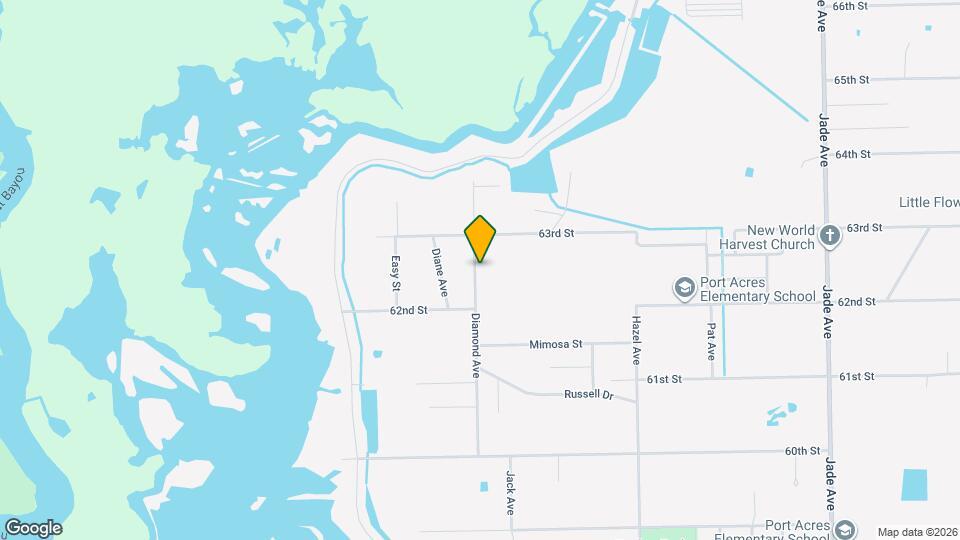 6352 Diamond Ave Map and Location Details