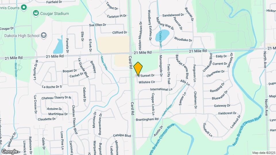 21878 E Sunset Dr Map and Location Details