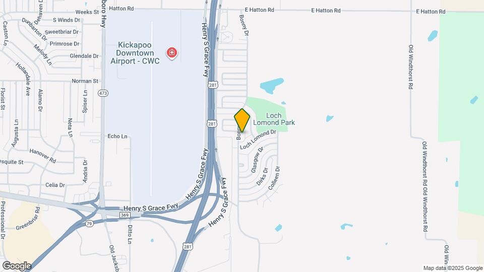 4717 Bonny Dr Map and Location Details