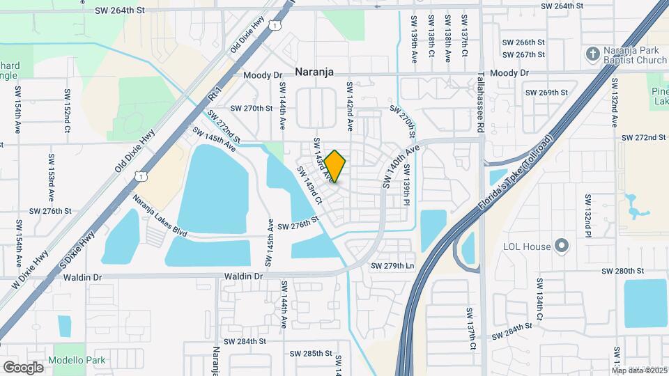 27568 SW 143rd Ave Map and Location Details