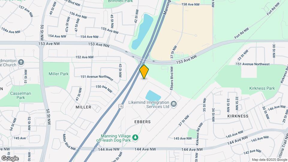 903 Ebbers Cres NW Map and Location Details