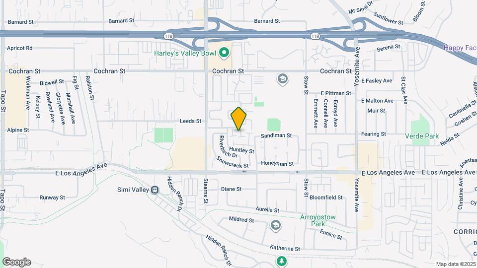 5350 Rainwood St Map and Location Details