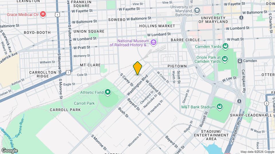 1222 Sargeant St Map and Location Details
