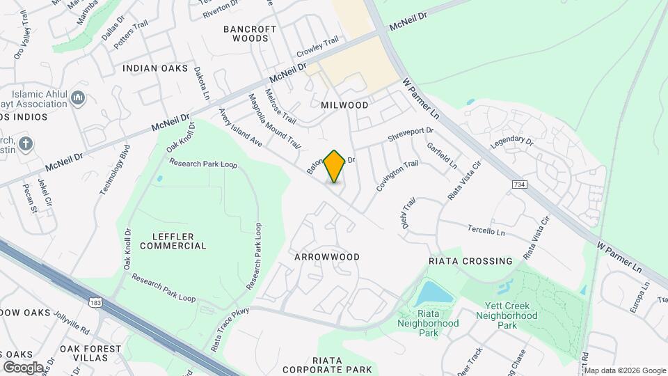 5912 Avery Island Ave Map and Location Details