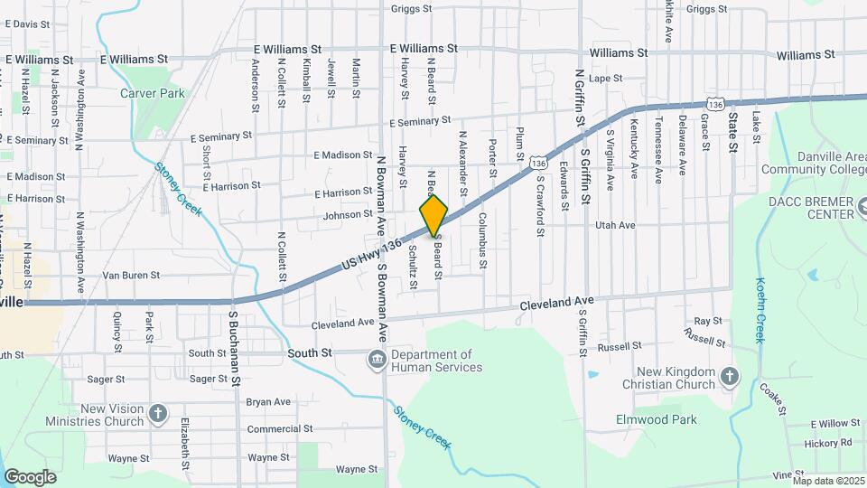 12 S Beard St Map and Location Details