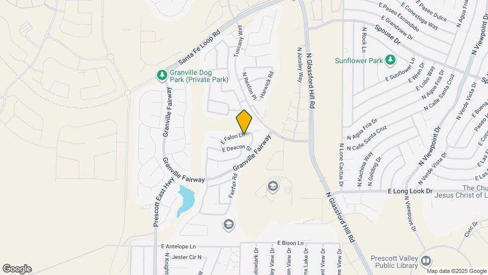 6529 E Falon Ln Map and Location Details