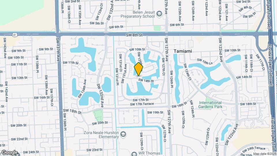 1331 SW 129th Ave Map and Location Details