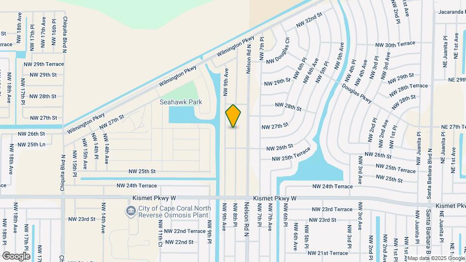 2620 NW 8th Pl Map and Location Details