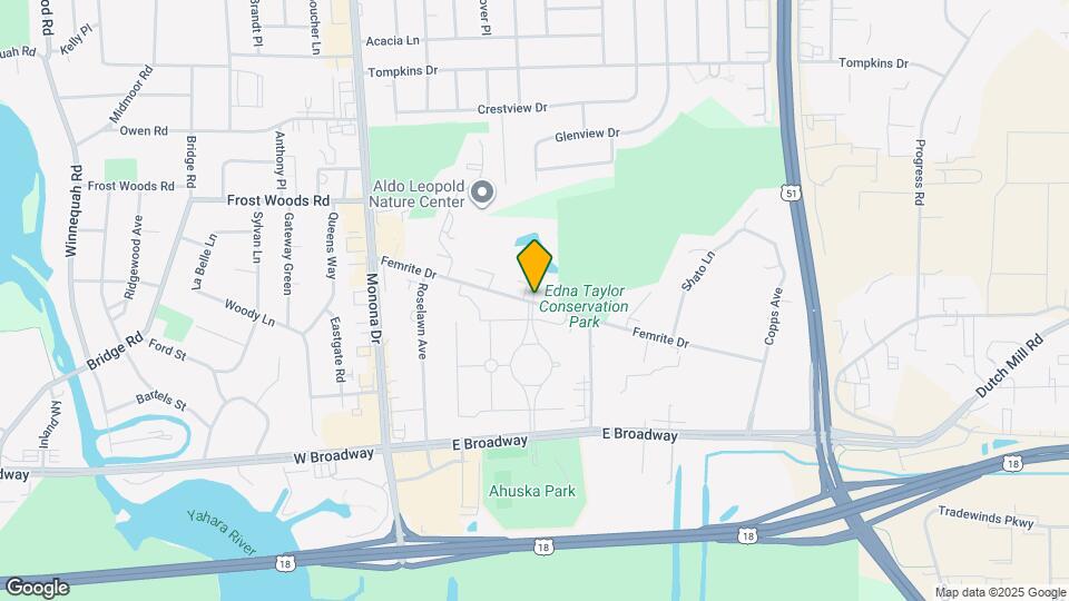 614 Femrite Dr Map and Location Details