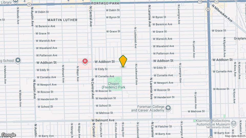 3517 N Long Ave Map and Location Details