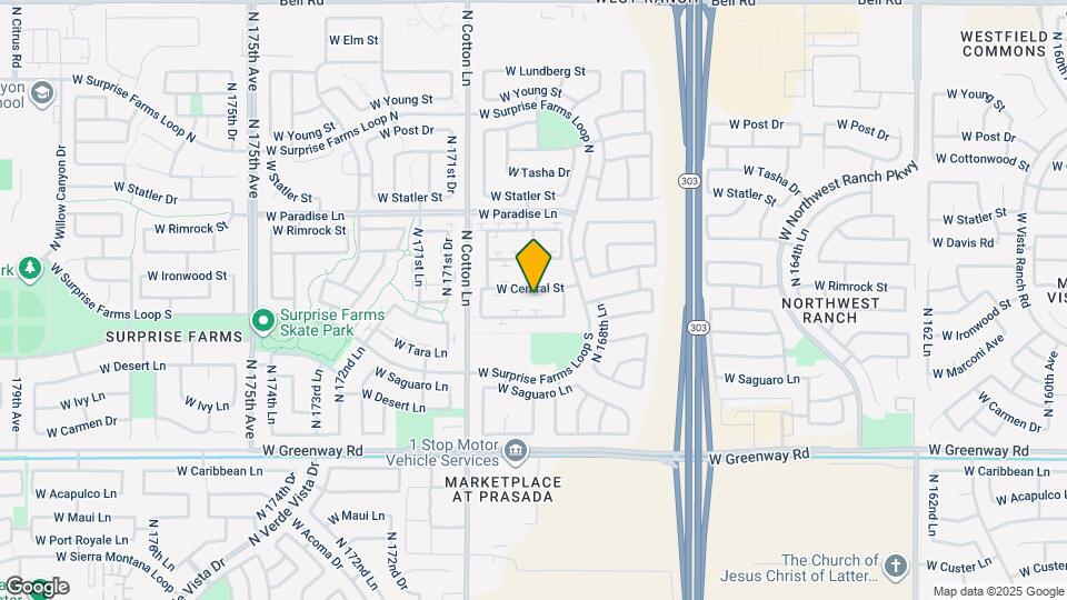 16959 W Central St Map and Location Details