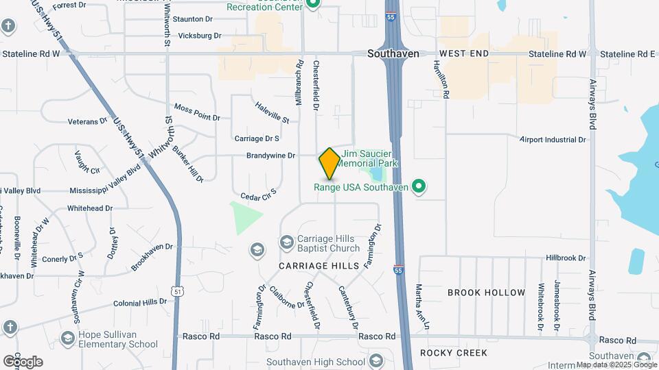 8539 Chesterfield Dr Map and Location Details