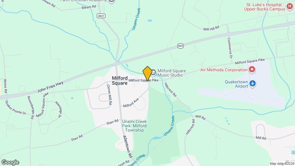 2239 Milford Square Pike Map and Location Details