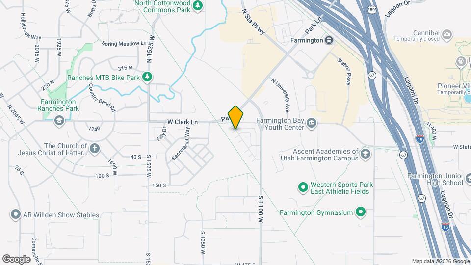 65 N Rio Grand Ave Map and Location Details