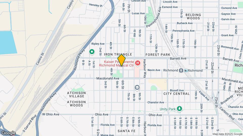 533 Nevin Ave Mapa y Detalles de la Ubicación