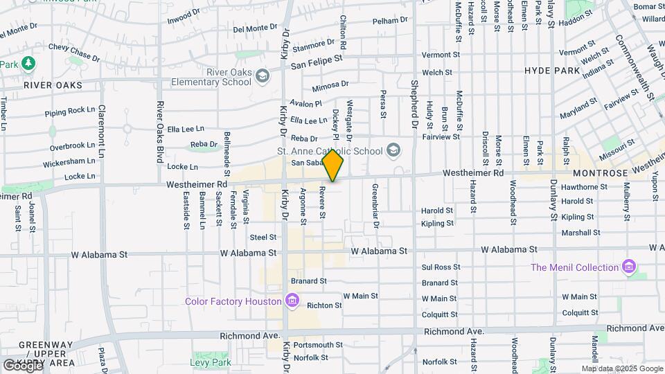 2311 Westheimer Rd Map and Location Details