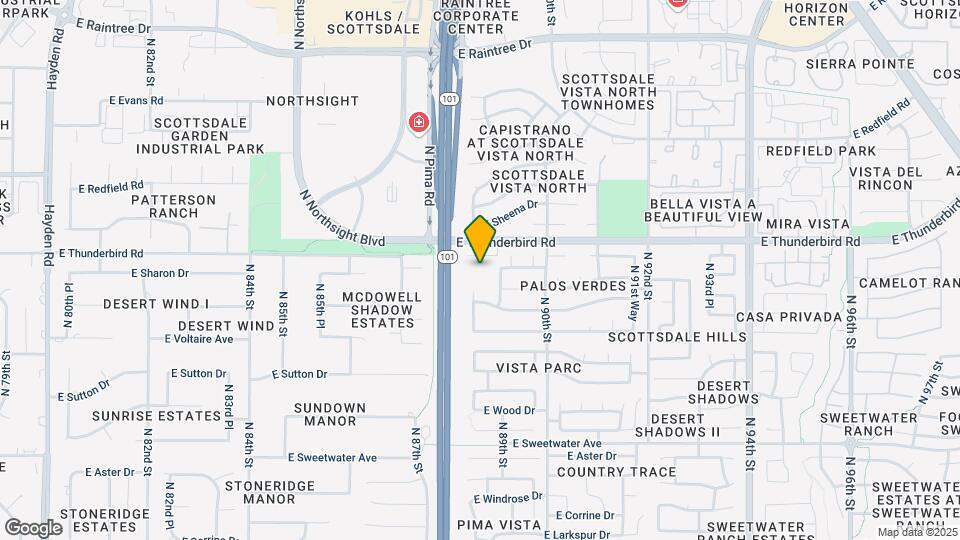 13697 N 88th Pl Map and Location Details