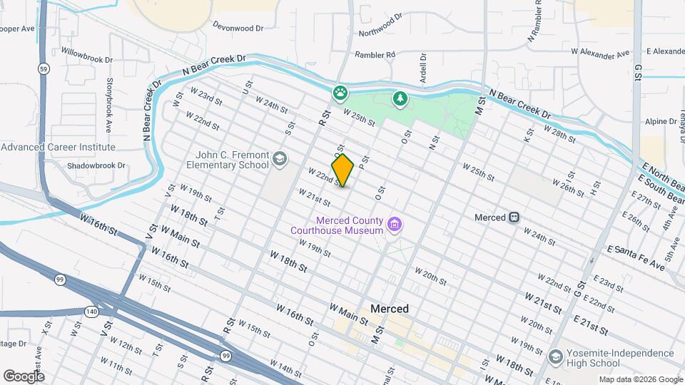 910 W 22nd St Mapa y Detalles de la Ubicación