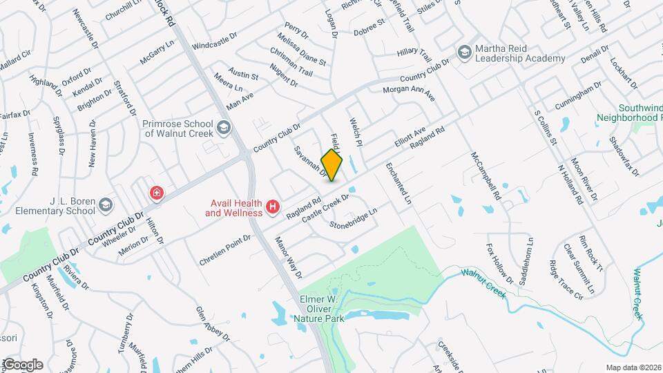 2311 Ragland Rd Mapa y Detalles de la Ubicación