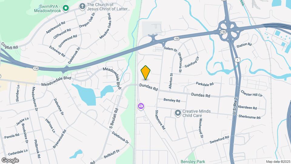 3147 Parkdale Rd Map and Location Details