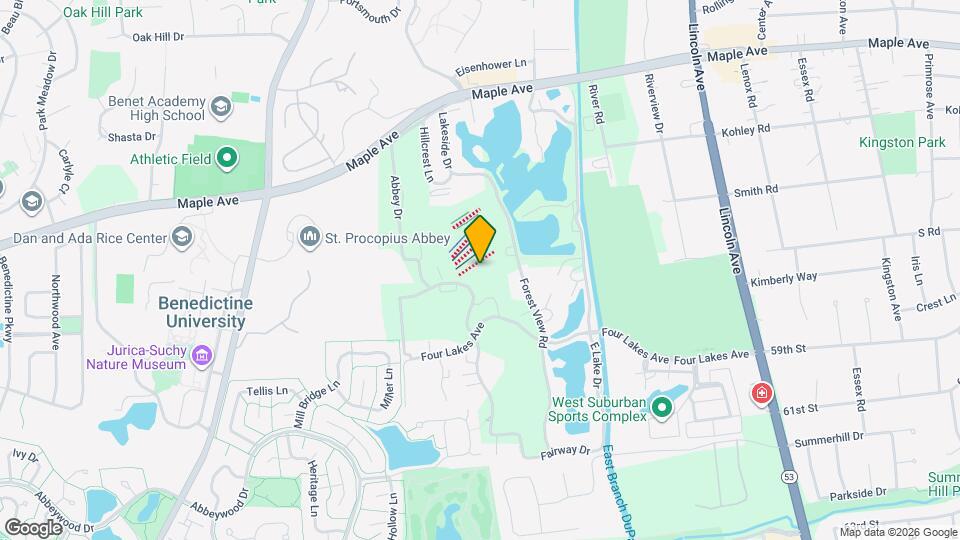 5801 Oakwood Dr Map and Location Details