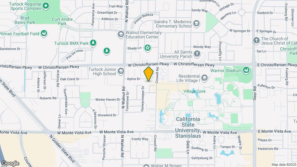 1277 Bourang Way Map and Location Details