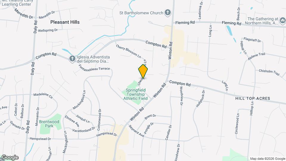 8980 Cherry Blossom Ln Map and Location Details