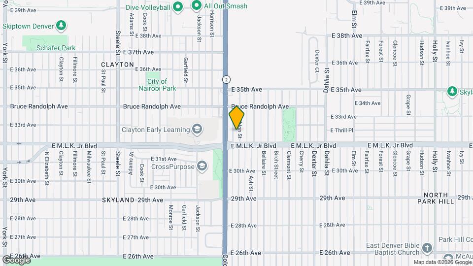 3235 Albion St Mapa y Detalles de la Ubicación
