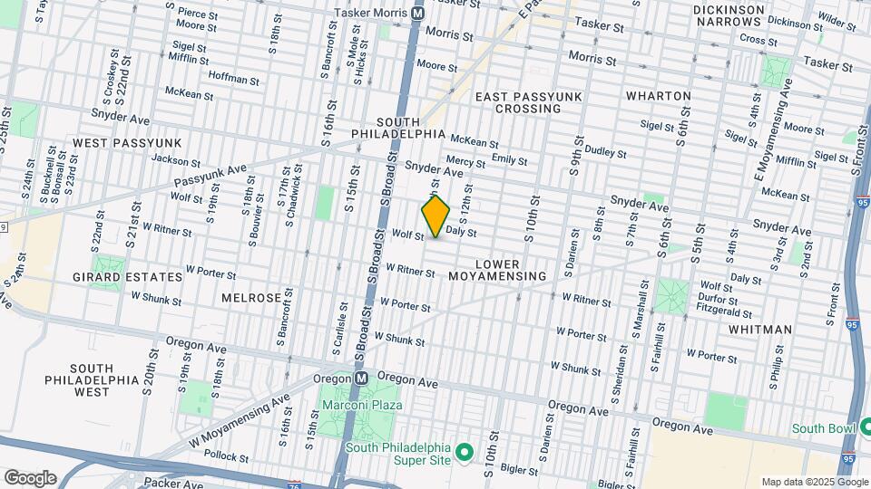 1236 Wolf St Mapa y Detalles de la Ubicación