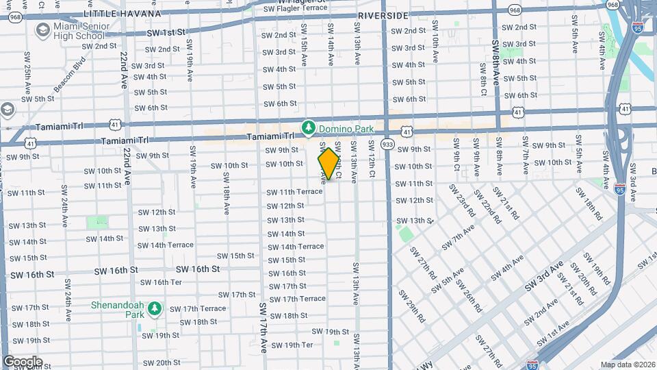 1380 SW 11th St Map and Location Details