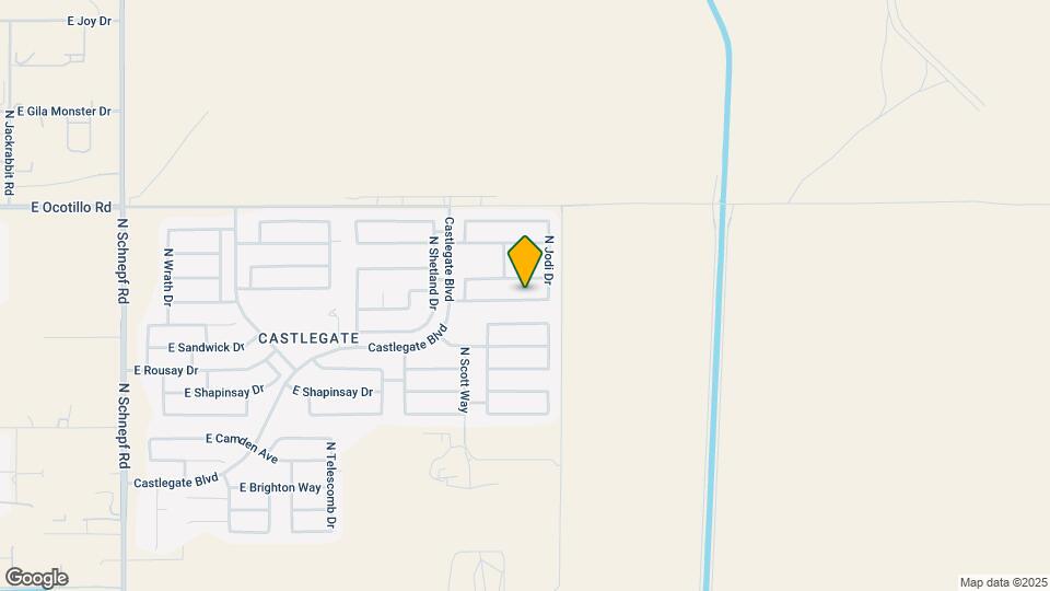 4910 E Meadow Mist Ln Map and Location Details