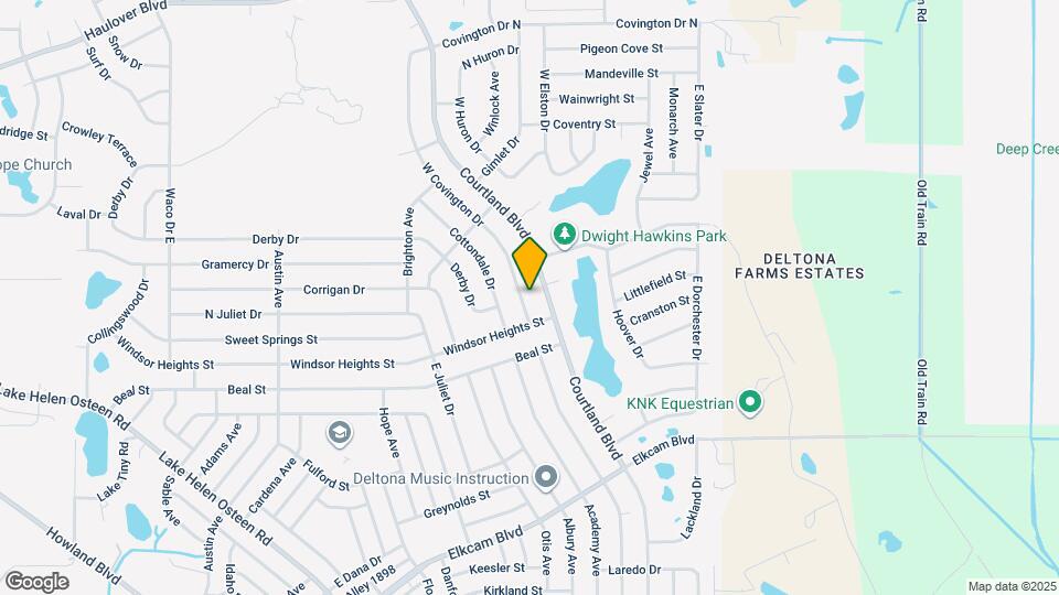 2709 W Covington Dr Map and Location Details
