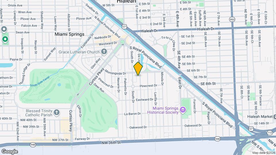 232 De Leon Dr Map and Location Details