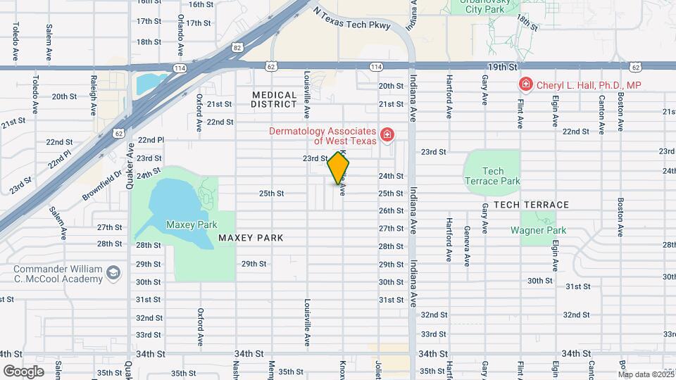 2504 Knoxville Ave Map and Location Details