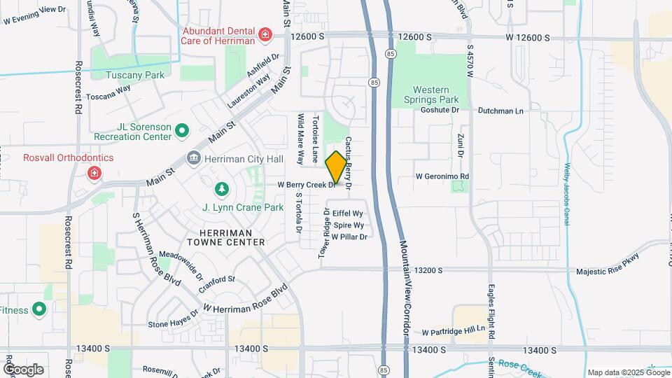 4917 W Berry Creek Dr Map and Location Details